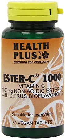 Health Plus Ester-C 1000mg Vitamin C Supplement- 60 Tablets