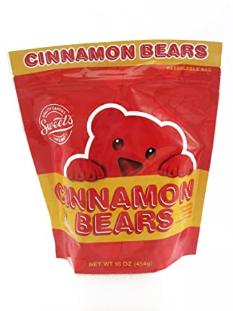 Sweet's Cinnamon Bears Stand-Pouch,16.0 Ounce Bag