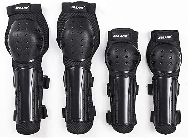 Knee Pads for Youth/Adult Elbows Pads Wrist Guards 3 in 1 Protective Gear Set for Skateboarding, Roller Skating,Rollerblading,Snowboarding,Cycling