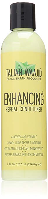 Taliah Waajid Black Earth Products Enhancing Herbal Conditioner, 8 Ounce