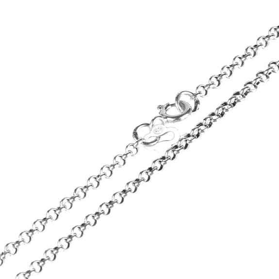 The One Jewelry S925 Solid Sterling Silver Chain Belcher Bead Necklace 18 20 22 24 26 28 30 32 Inch 21mm3mm5mm