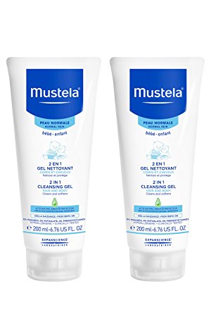 Mustela 2-in-1 Cleansing Gel for Hair and Body