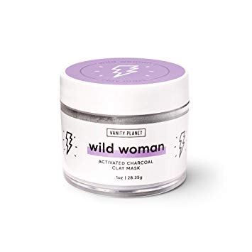 Vanity Planet Wild Woman Activated Charcoal Clay Mask, 1 Ounce