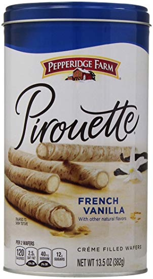 Pepperidge Farm French Vanilla Pirouettes, 13.5 oz