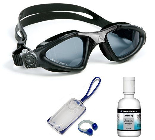 Aqua Sphere Kayenne Swim Goggles Swim Set, (NEW 2014)