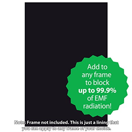 SYB Poster Frame Liner, EMF Radiation Protection Shield (5"x7")