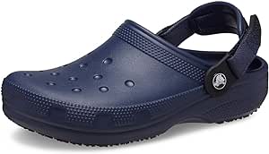 Crocs Unisex-Adult Classic Work Clogs, Slip Resistant Shoes