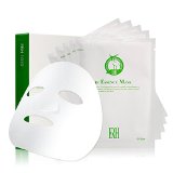 ERH Repair Essence Facial Sheet Masks - Tea Tree Oil Witch Hazel Lavender and Burdock Root Extracts to Clarify Skin and Reduce Appearance of Dark Spotsblackheads 5 Disposable Masks for All Skin Types