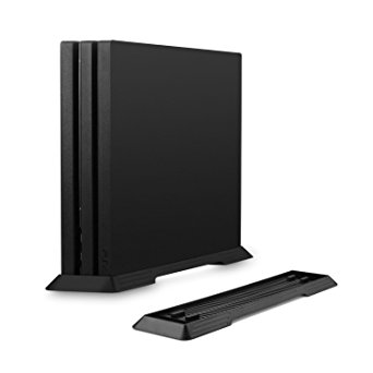Jelly Comb PS4 Pro Vertical Stand with Built-in Cooling Vents and Non-slip Feet