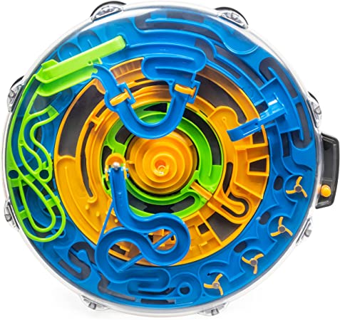 Perplexus Revolution Runner, Motorized Perpetual Motion 3D Maze Puzzle Ball Game, for Ages 9 and Up