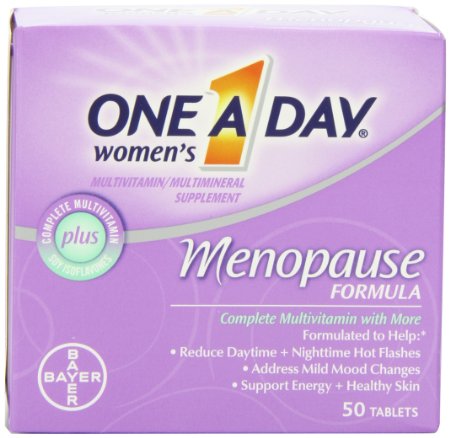 One-A-Day Womens Menopause Formula Multivitamin 50-tablet Bottle