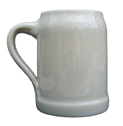 Rastal German Stoneware Beer Mug 0.5 Liter Grey By
