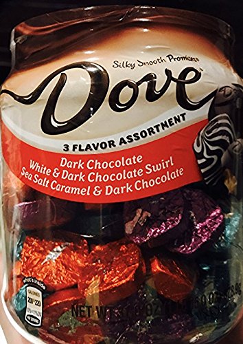 Dove Chocolate Jar (3 Flavor Assortment) (1) 31oz Jar OVER 100PCS!!!