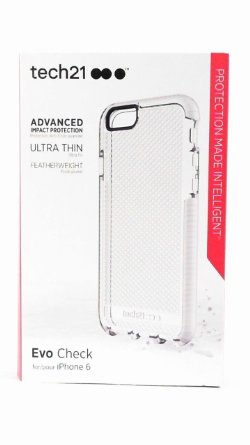 Tech 21 Cell Phone Case for Apple iPhone 6/6s - Retail Packaging - Clear