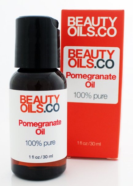 BEAUTYOILS.CO Pomegranate Seed Oil Moisturizer - 100% Pure Cold Pressed (1 fl oz)