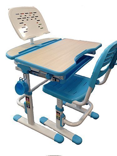 PRESALE: Reo-Smart "Bobbie" Height Adjustable Children Desk & Chair Set (Blue)