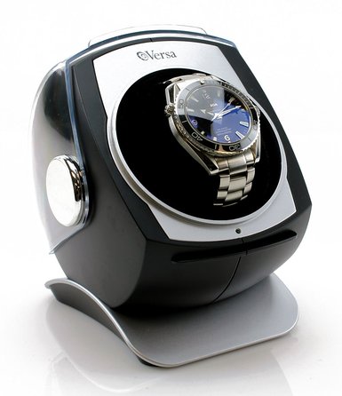 Versa Automatic Single Watch Winder with Sliding Cover