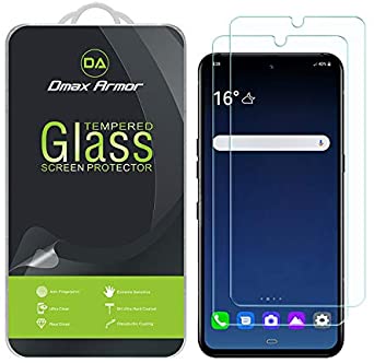 (2 Pack) Dmax Armor for LG V60 ThinQ Tempered Glass Screen Protector, (Not Work for The Dual Screen)