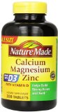 Nature Made Calcium Magnesium Zinc Tablets with Vitamin D 300 Count
