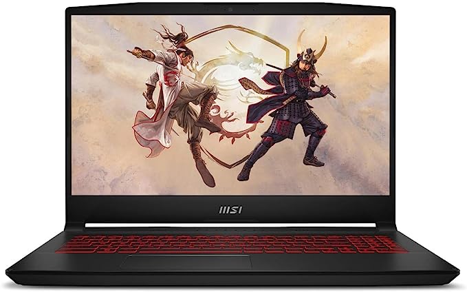 MSI Katana GF66 15.6" 144Hz FHD Gaming Laptop: Intel Core i5-12500H RTX3050 8GB 512GBNVMe SSD Win11 - Black (12UC-056)