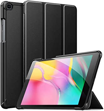 MoKo Case Fit Samsung Galaxy Tab A 8.0 T290/T295 2019 Without S Pen Model, Ultra Lightweight Slim-Shell Stand Folio Cover Case for Galaxy Tab A 8.0 2019 Release Tablet - Black