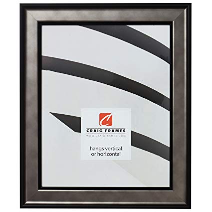 Craig Frames Atlas Picture Frame, 10 x 12 Inch, Antique Pewter