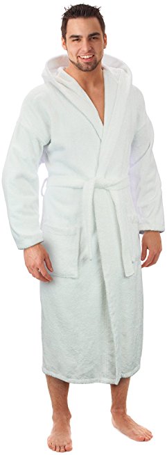 Hooded Terry Bathrobe Made in Turkey