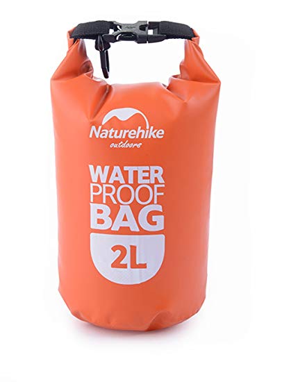 Naturehike 2L/5L Waterproof and Portable Lightweight Dry Sack Bag for Canoe Kayak Rafting Mobile Phone Camera