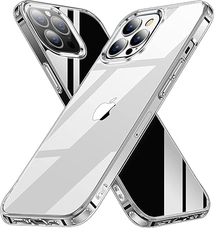 AEDILYS Shockproof for iPhone 13 pro Case,[ Non-Yellowing][15FT Military Grade Drop Protection] [Scratch-Resistant], Slim Non-Slip iPhone 13 pro Phone Case, 6.1'' Transparent