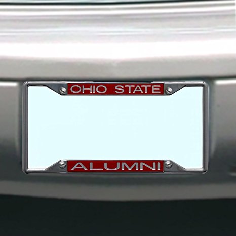 NCAA Ohio State Buckeyes License Plate Frame Alumni