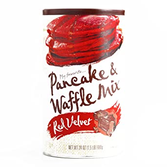 My Favorite Red Velvet Pancake Mix 24 oz each (1 Item Per Order, not per case)