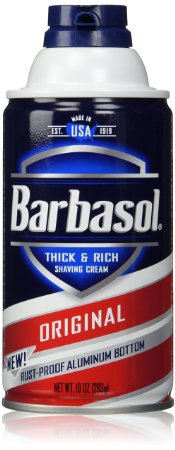Barbasol Original Thick and Rich Cream Men Shaving Cream 10 Ounce