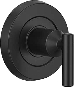 Moen UT2921BL Gibson M-CORE 1-Handle Transfer Trim Kit, Valve Required, Matte Black