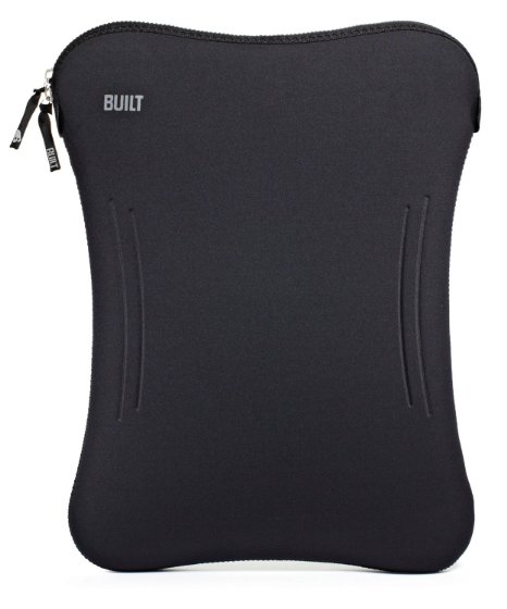 BUILT Neoprene Sleeve for 17-inch Laptop, Black