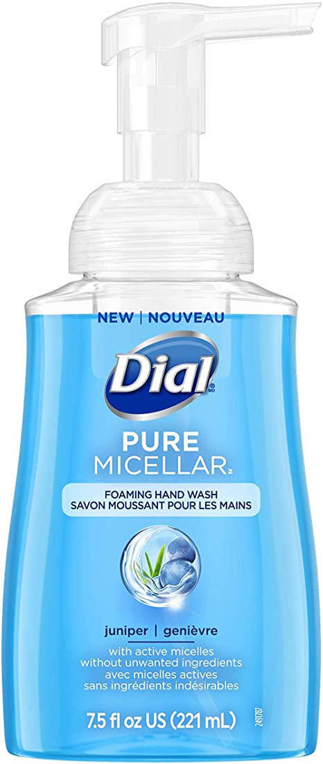 Dial Pure Micellar Foaming Hand Wash, Juniper, 221ml (2480993)