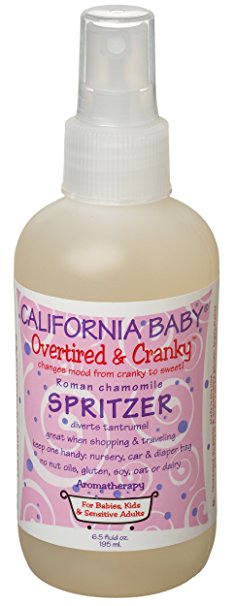 California Baby Aromatherapy Spritzer - Overtired & Cranky, 6.5 oz