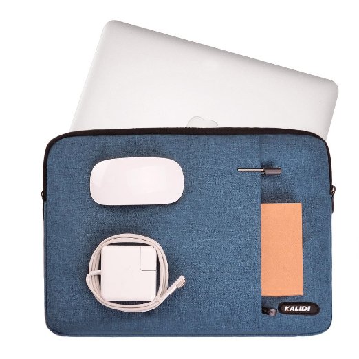 KALIDI 14 Inch Laptop Sleeve Bag Case for Macbook Pro Retina 15/ThinkPad S3 Yoga Series/ThinkPad New X1 Carbon Series/HP Folio 9480m Series, Blue