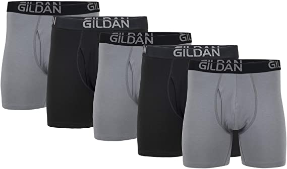 Gildan Men's Cotton Stretch Boxer Brief, Multipack