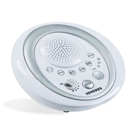 ReMEDies Sleeping Sound Machine with 6 Soothing Nature Sound
