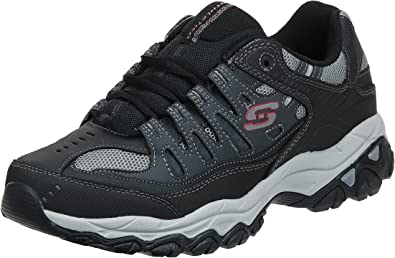 Skechers Men's Afterburn Memory-Foam Lace-up Sneaker