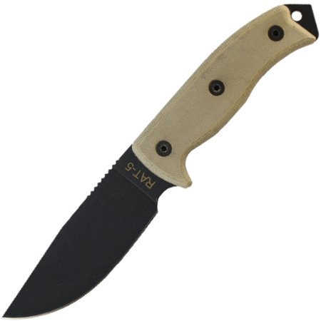Ontario 8627 RAT-5 Knife (Brown)