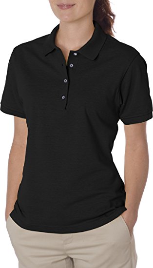 Jerzees Ladies' Jersey Polo with SpotShield