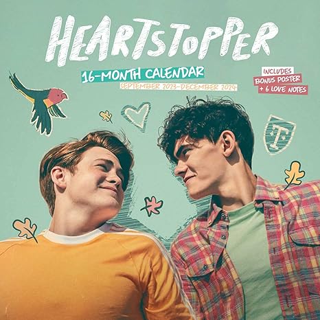 Heartstopper 16-month 2023-2024 Calendar: With Bonus Poster and Love Notes
