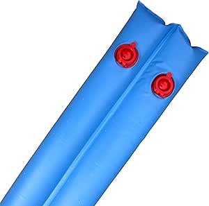 Robelle 3809-20 Premium 20g. Double-Chamber 8-Foot Blue Winter Water Tube For Swimming Pool Covers