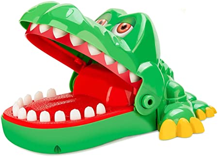 Crocodile Teeth Game Alligator Dentist Game for Kids, Crocodile Biting Finger Fun Game with Music