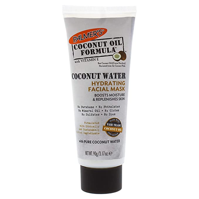 Palmer's Coconut Oil Formula Coconut Water Hydrating Facial Mask | 3.17 Ounces