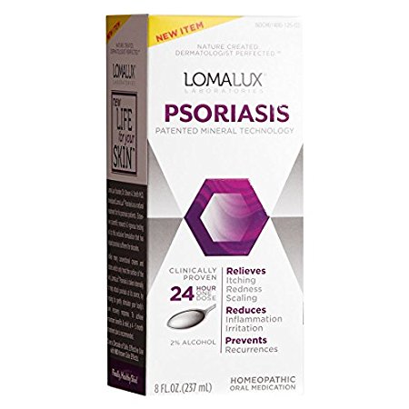 Loma Lux Homeopathic Medicine, Psoriasis, 8 fl oz (237 ml)