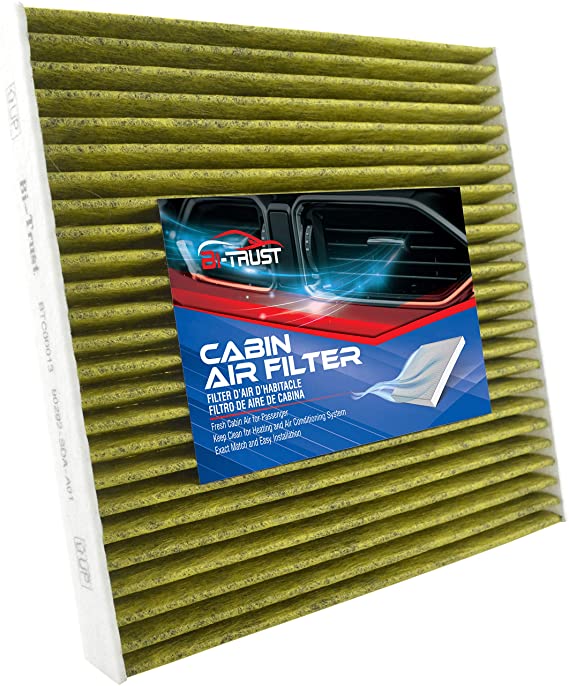 Bi-Trust CF10134 Cabin Air Filter with Activated Carbon,Compatible with Honda Odyssey 2005-2017 Passport 2019-2021 Acura Tlx 2015-2020 Rl 2005-2012