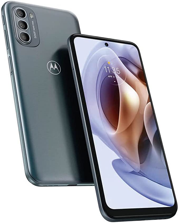 Motorola Moto G31 Dual-SIM 128GB ROM   4GB RAM (GSM Only | No CDMA) Factory Unlocked 4G/LTE Smartphone (Mineral Grey) - International Version
