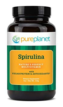 Pure Planet Premium Spirulina Powder -- 4 oz